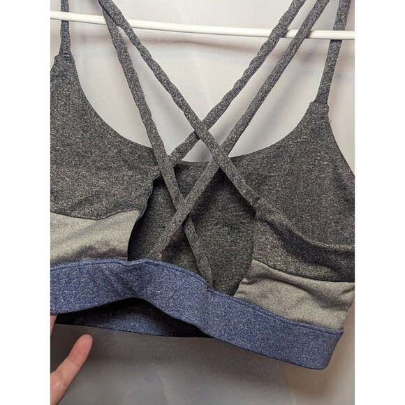 Aero Aeropostale Women's Size Medium Colorblock Strappy Sports Bra - Picture 4 of 14